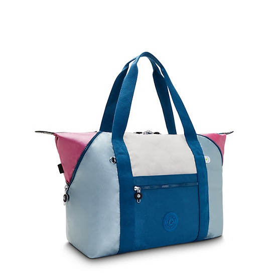 Kipling Art Medium ART Medium Tote Çanta Turkuaz Gri | TR 1455NW